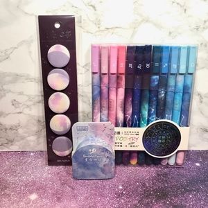 Kawaii Galaxy Stationery